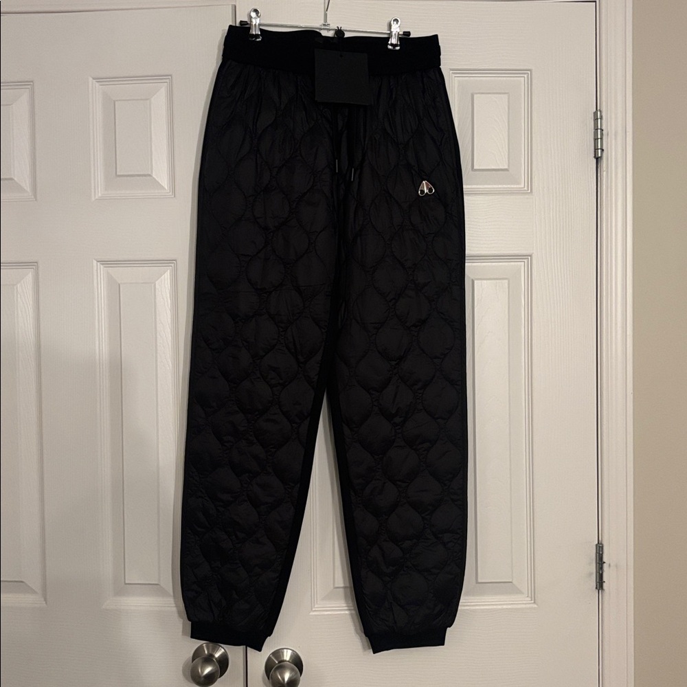 ◼️NWT Moose Knuckles Black Quilted SET Jacket size XS //Pants size S - Picture 9 of 16